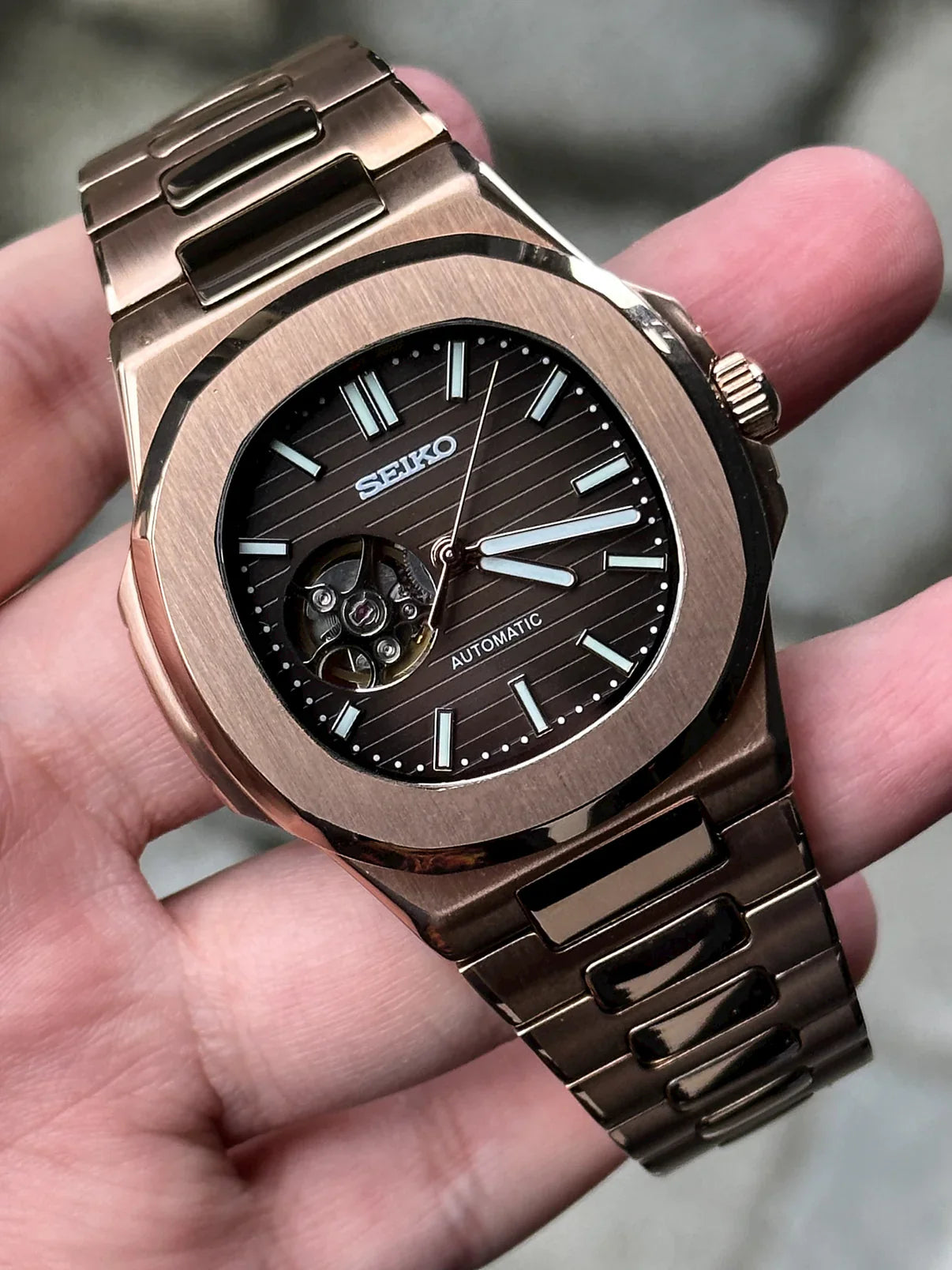 Nautiko Roségold offenes Herz