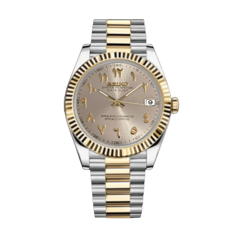Seikojust beige blanc-or arabe
