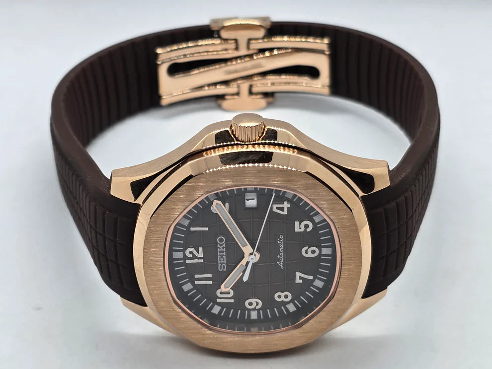 AQUANAUT MOD ROSE GOLD MARRON