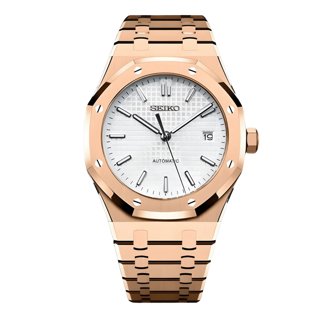 Royal seikoak rose gold