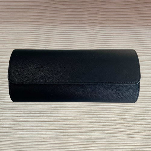 Coffret de voyage pour montres 3 pièces (noir)