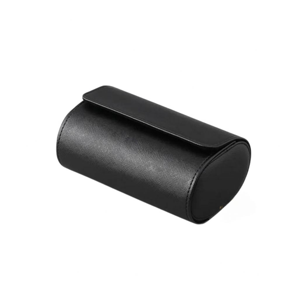 Coffret de voyage 2 pièces avec montre (noir)