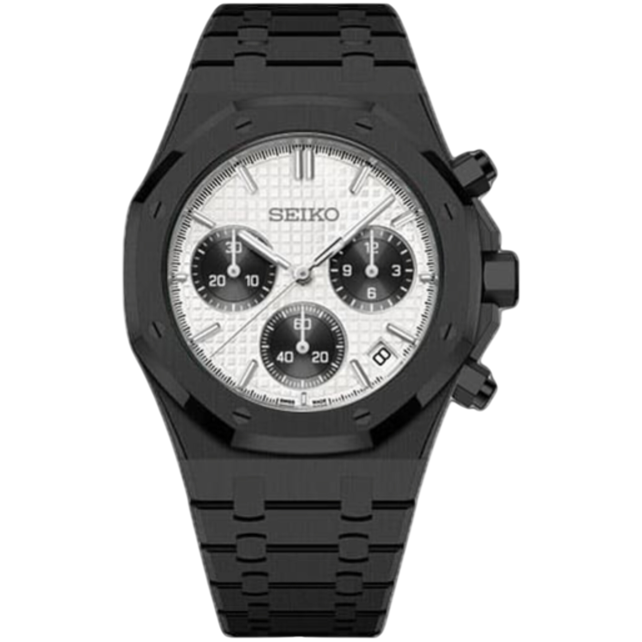 Royal Seikoak noir blanc