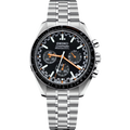 MONTRES DE LUNE NOIR ORANGE