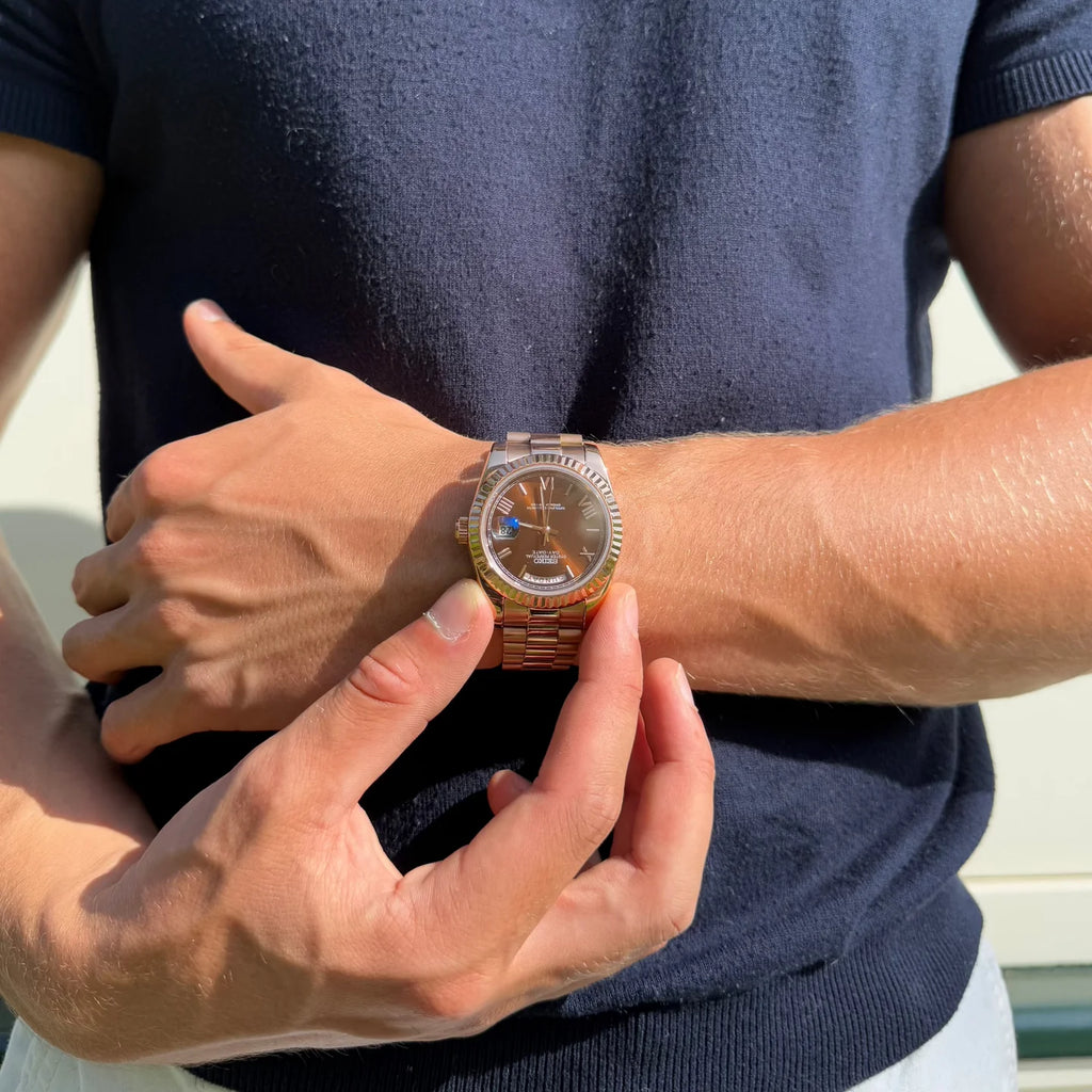 Seikodate rose-or chocolat romain