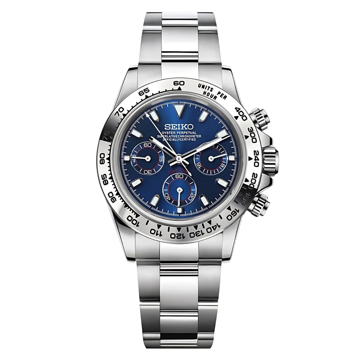 Seitona bleu argenté