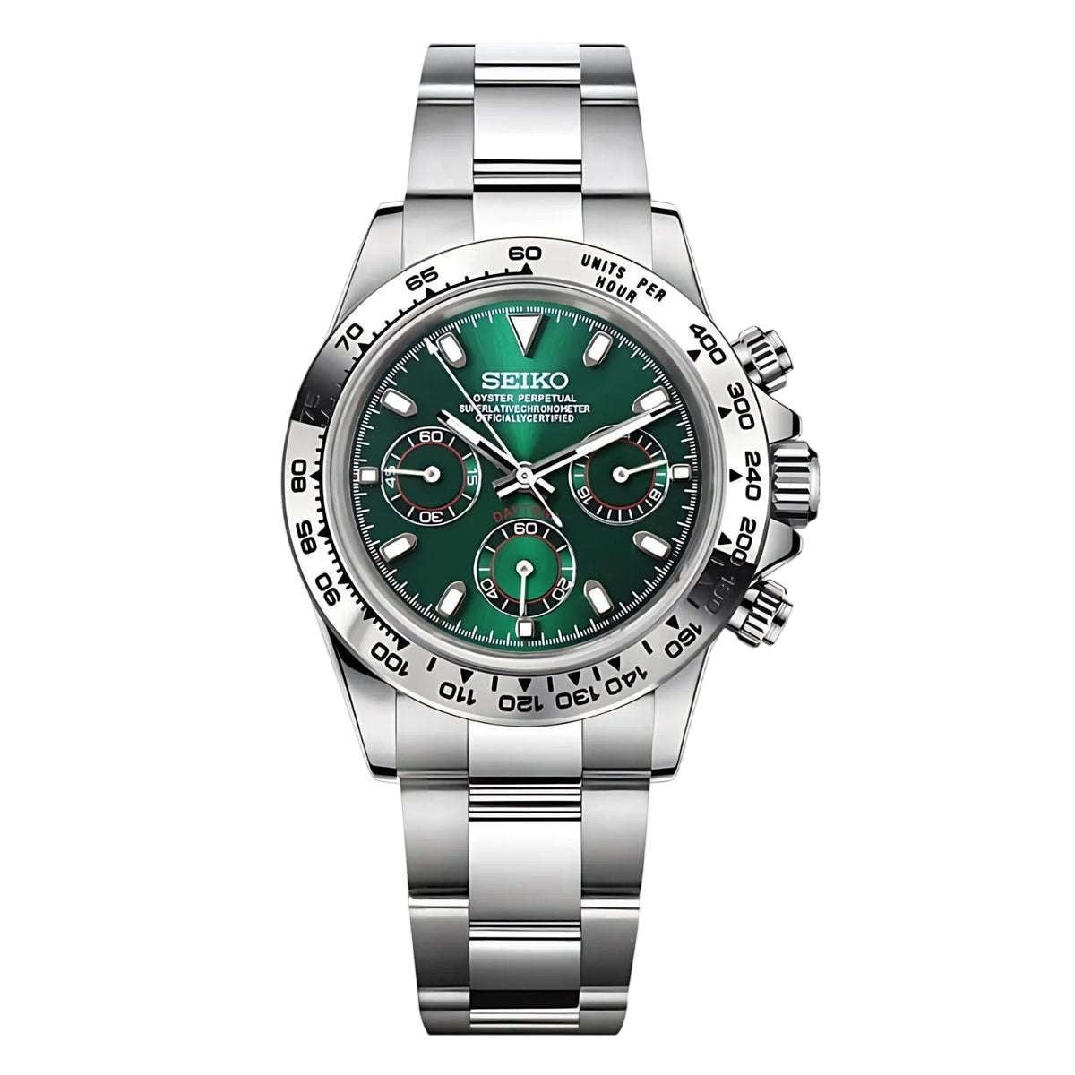 Seitona vert argenté