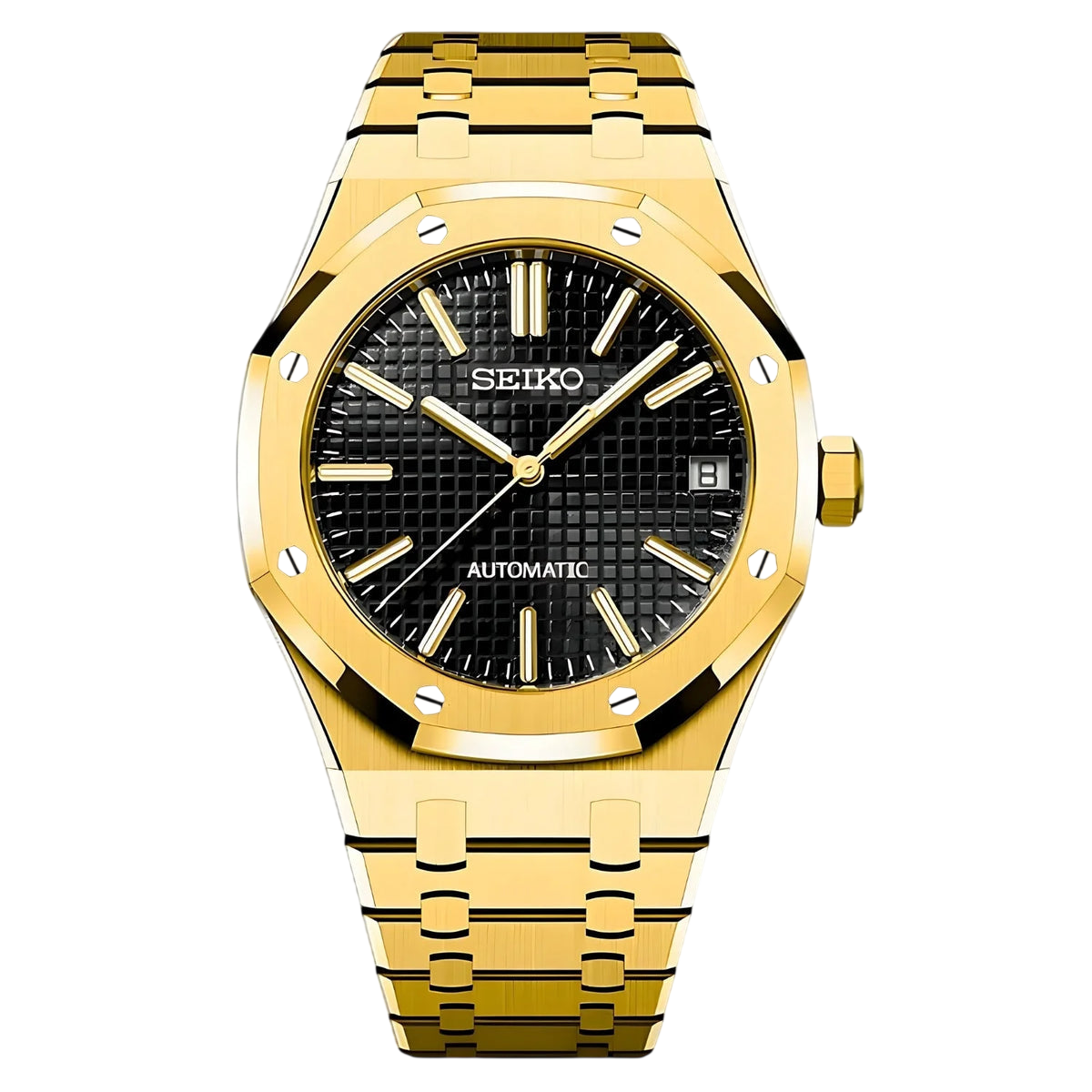 Royal Seikoak Gold (cadran noir)