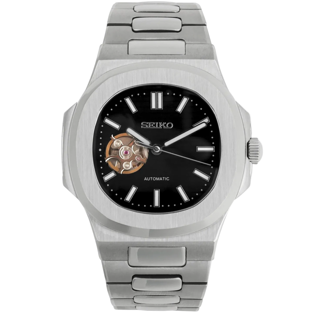 Nautiko noir coeur ouvert