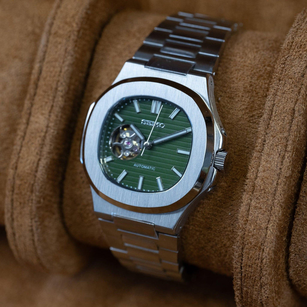 Nautiko olivgrünes offenes Herz