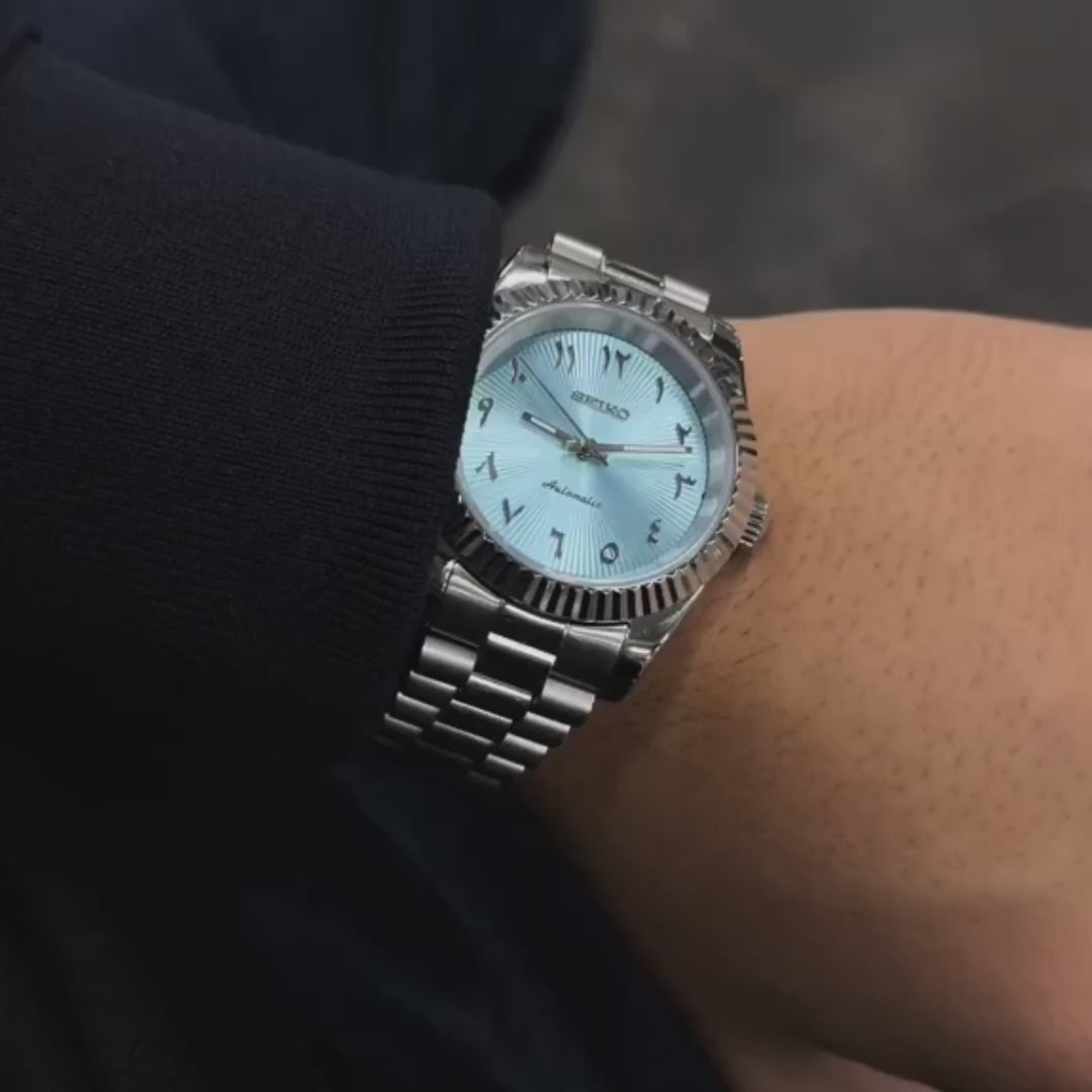 Seikojust bleu clair arabe