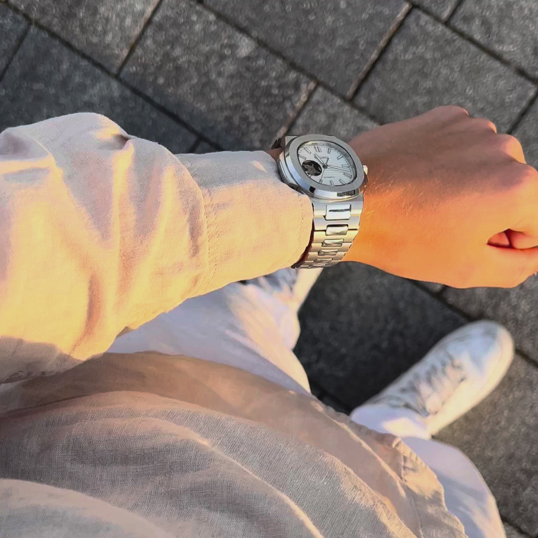 Nautiko blanc cœur ouvert