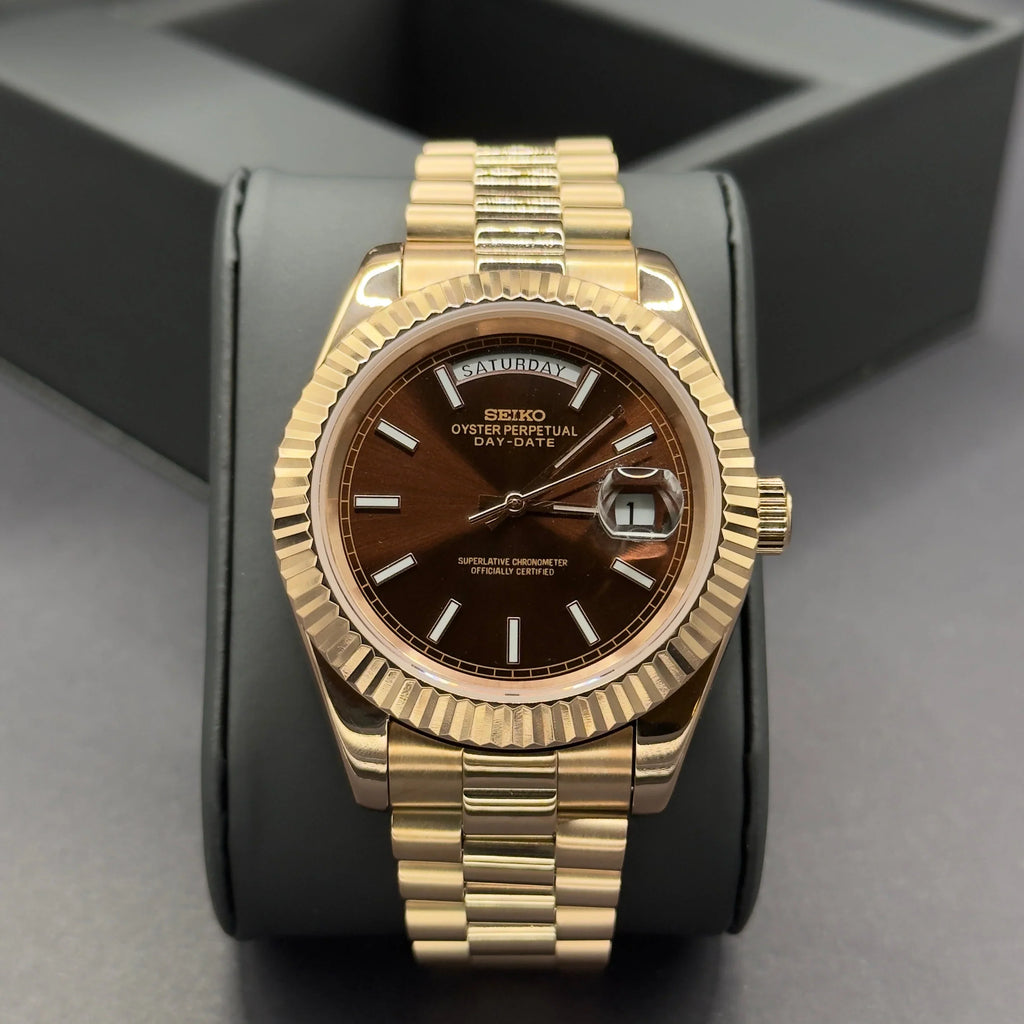 DAYDATE PRESIDENT MOD (CHOCOLAT)